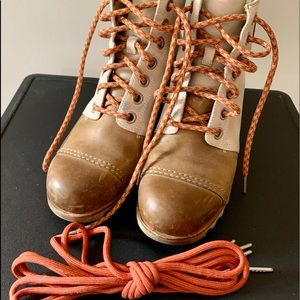 Sorel PDX Wedge Boot Waterproof Tan Brown